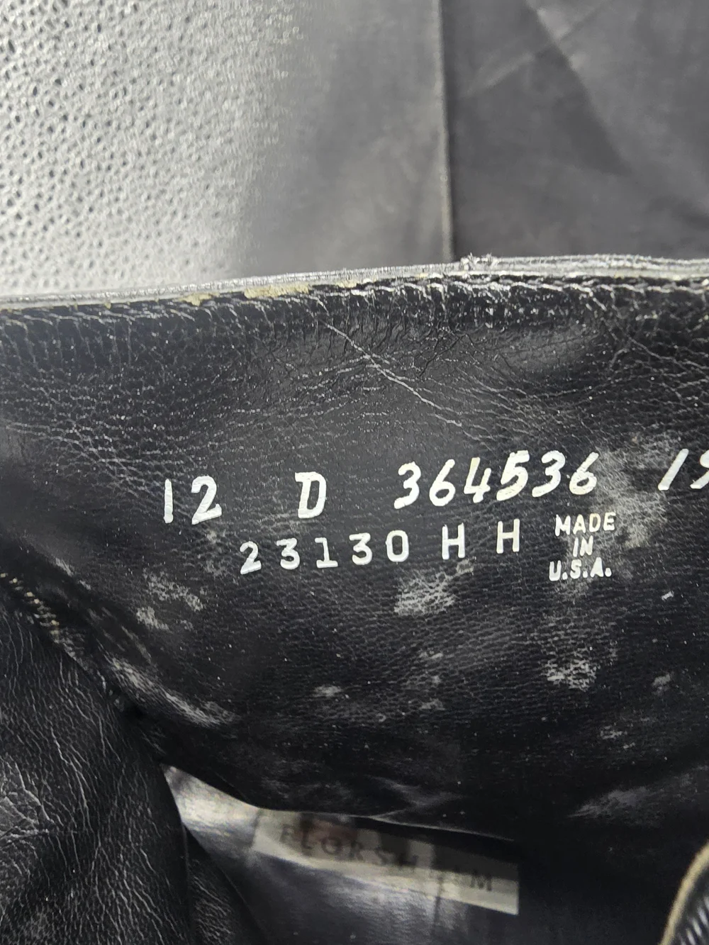 Florsheim Black Leather Slip-On Chelsea Boots